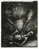 Untitled, 1987. Etching by Anton Paul KAMMERER Print (GDR)