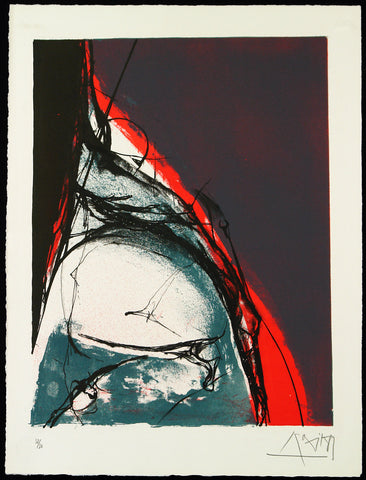 „Sehnsucht“, 1989. Aquatint by Gregor-Torsten KOZIK