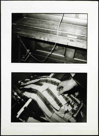 Untitled, 1987. Two photographs by Klaus HAEHNER-SRPINGMUEHL