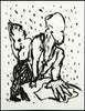 "Dreckarbeit", 1986. Lithograph by Holger KOCH Print (GDR)