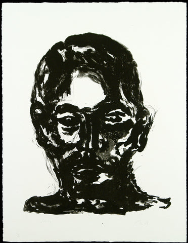 "Jonas", 1986. Lithograph by Osmar OSTEN