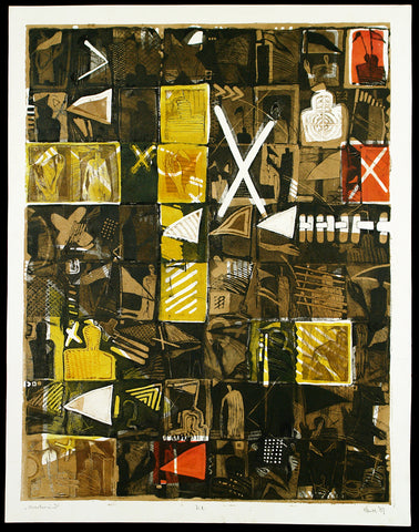 "Oktoberwind", 1986. Print multiple by Rainer HENZE