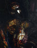 „Maske“, 1990. Oil painting by Heinrich TESSMER Painting