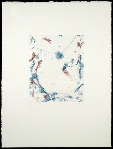 „Erinnerungen II“, 1983. Etching by Thomas RANFT