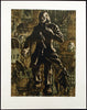 „Der Mensch bestraft sich selbst“, 1976. Lithograph by Victor Semenovich VILNER (вильнер виктор семенович) Print (USSR/Soviet Union)