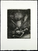 Untitled, 1987. Etching by Anton Paul KAMMERER Print (GDR)