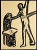 „Das Ei“, 1987. Serigraph by Frank BRETSCHNEIDER Print (GDR)