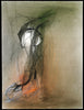 Untitled, 1987. Mixed media (crayon and charcoal drawing on carboard) by Gregor-Torsten KOZIK Mixed Media (GDR)