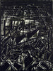 Untitled, 1986. Woodcut by Goran DJUROVIC Print (GDR)