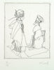 "Diktaturen der Mode...", 1988. Etching and drypoint by Horst HUSSEL Print (GDR)