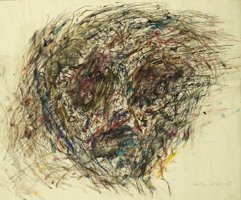 Untitled, around 1984. Gouache by Falko WARMT