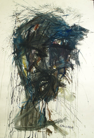 Untitled, around 1988. Gouache by Falko WARMT