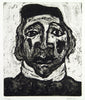 „Schornsteinfeger“, 1988. Aquatint by Jürgen WENZEL Print (GDR)