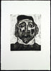 „Schornsteinfeger“, 1988. Aquatint by Jürgen WENZEL Print (GDR)